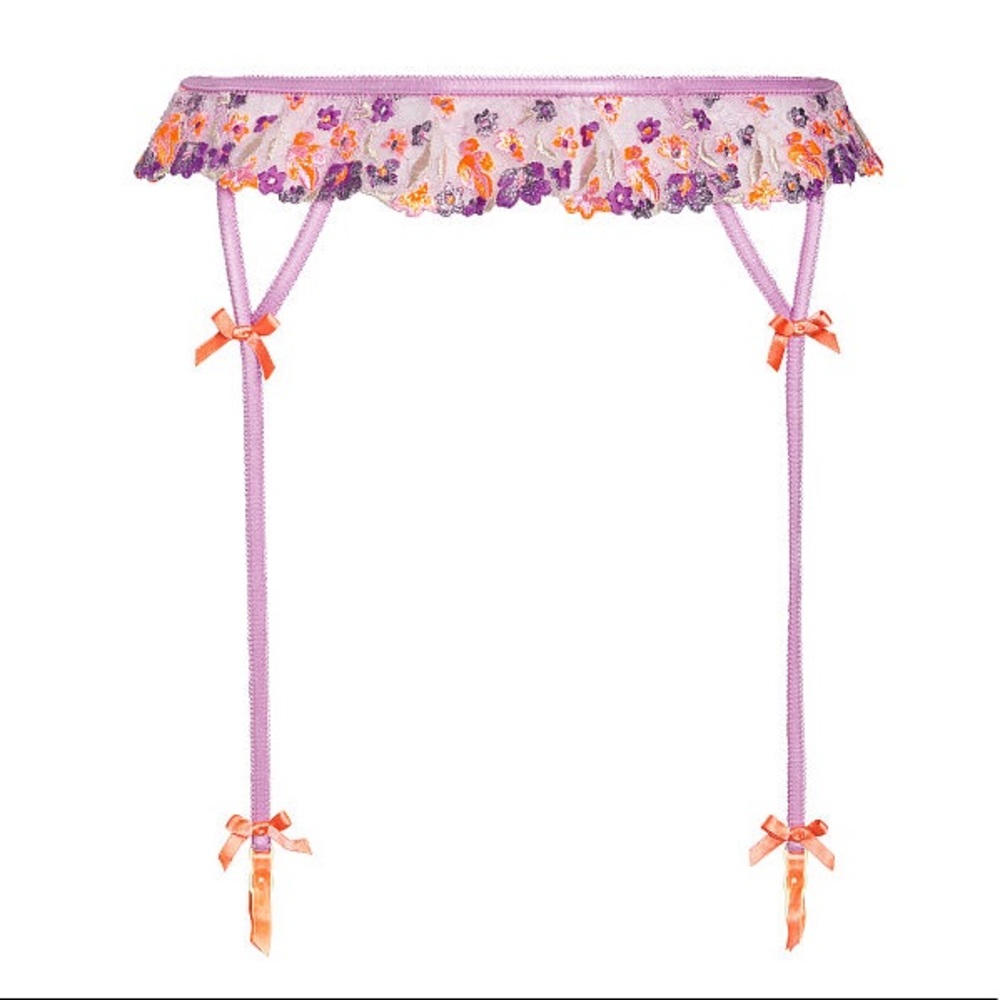 For Love & Lemons Victoria’s Secret Bloom Garter
